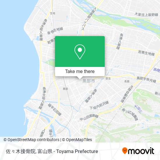 佐々木接骨院 map