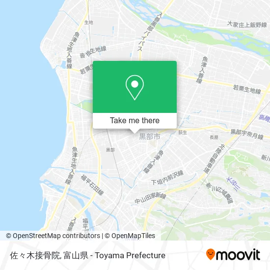 佐々木接骨院 map
