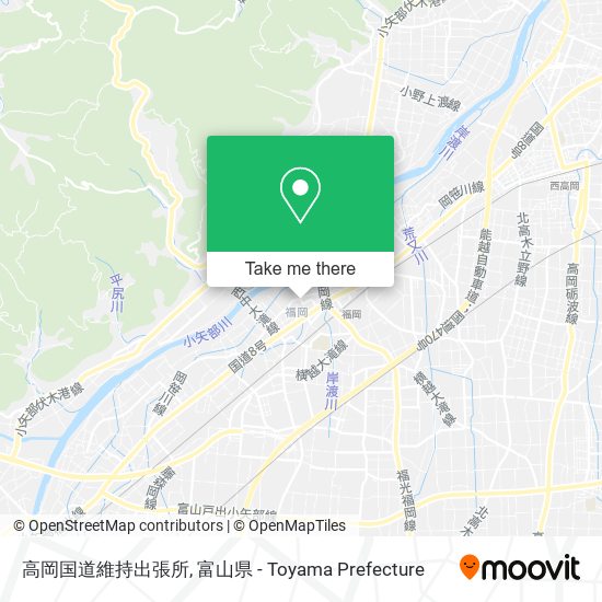 高岡国道維持出張所 map