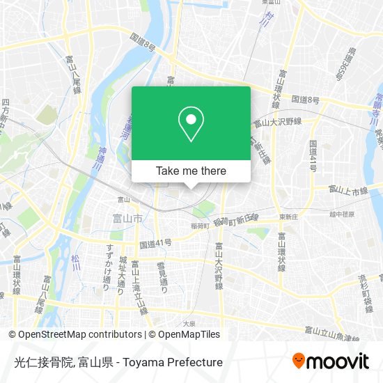 光仁接骨院 map