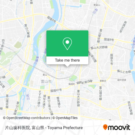 片山歯科医院 map