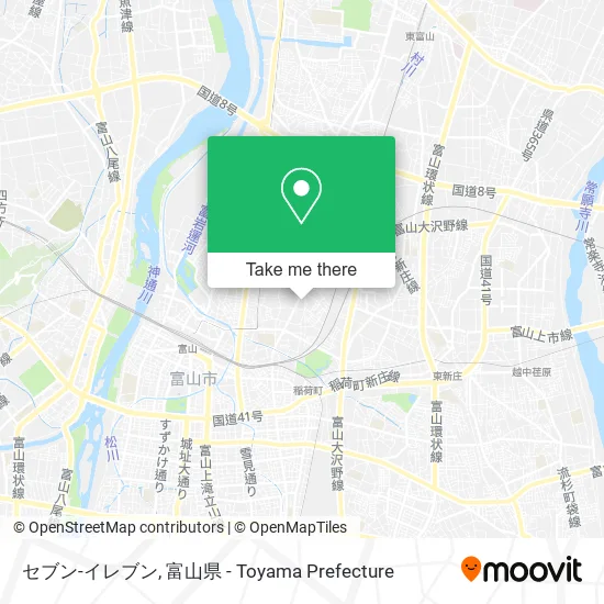 セブン-イレブン map