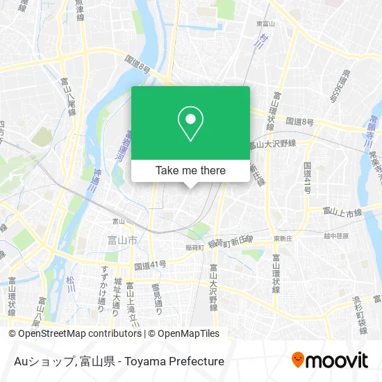 Auショップ map