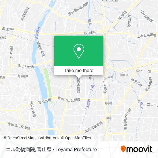 エル動物病院 map