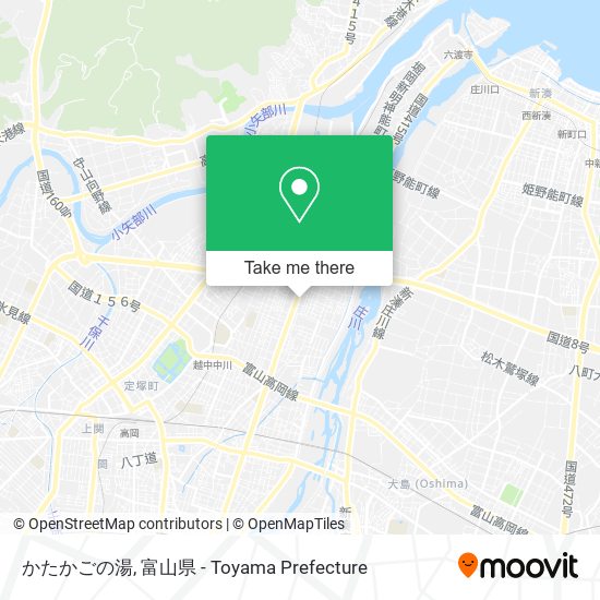 かたかごの湯 map