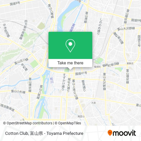 Cotton Club map