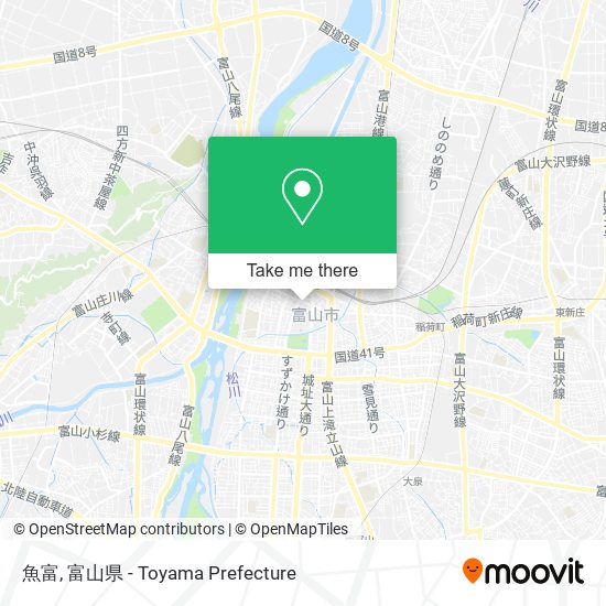 魚富 map