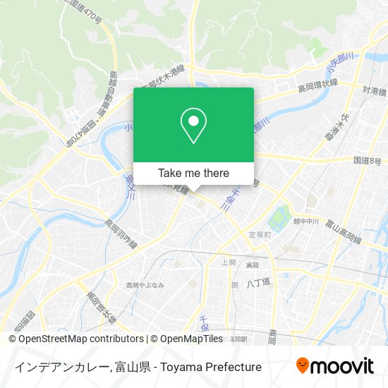 インデアンカレー map