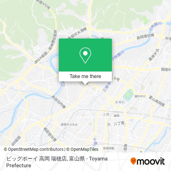 ビッグボーイ 高岡 瑞穂店 map