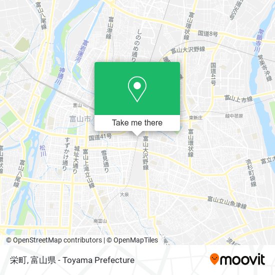 栄町 map