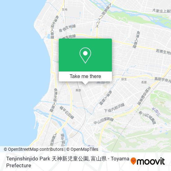 Tenjinshinjido Park 天神新児童公園 map