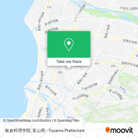 板倉料理学院 map