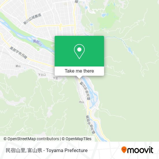 民宿山里 map
