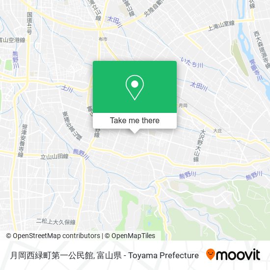 月岡西緑町第一公民館 map