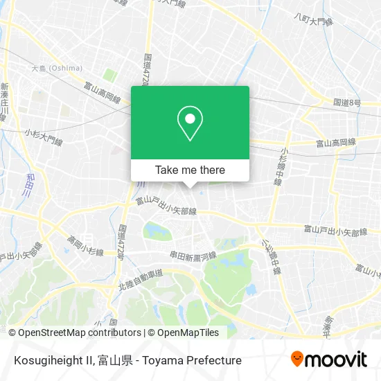 Kosugiheight II map