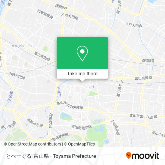 とべーぐる map