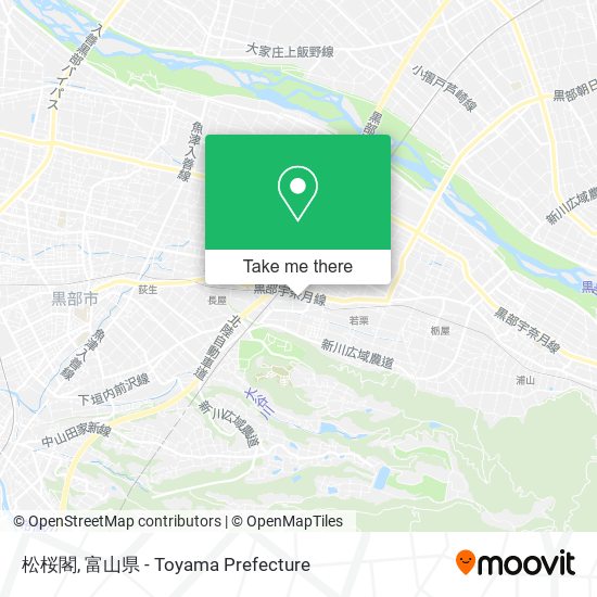 松桜閣 map