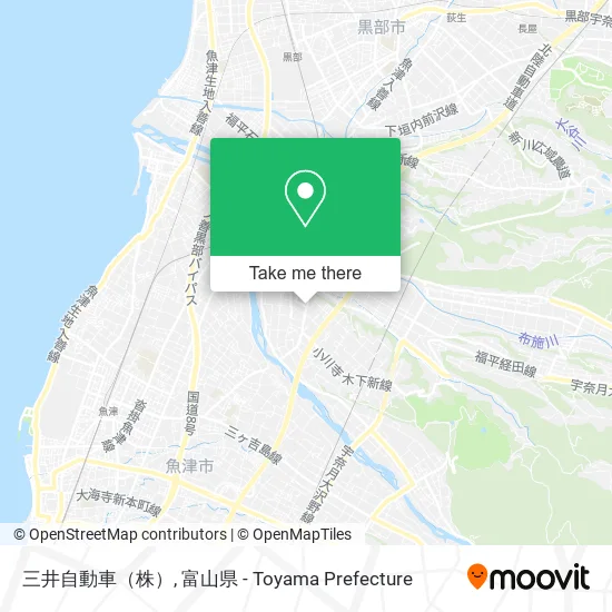 三井自動車（株） map