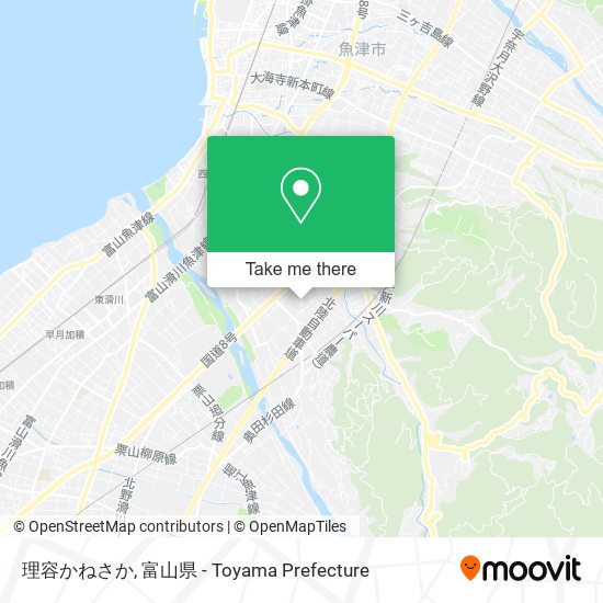 理容かねさか map