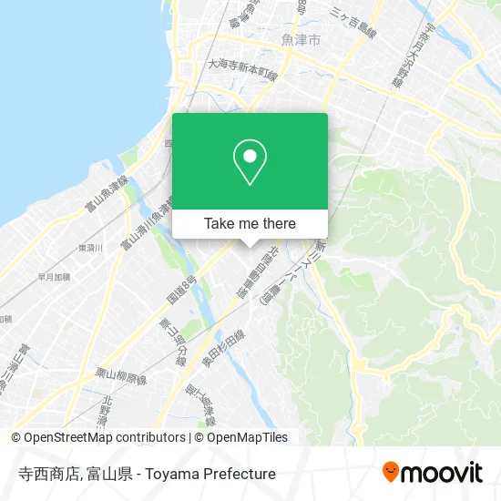 寺西商店 map