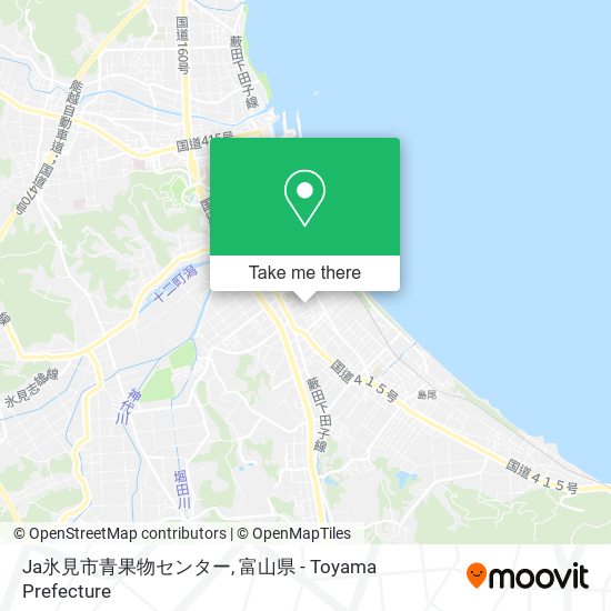 Ja氷見市青果物センター map