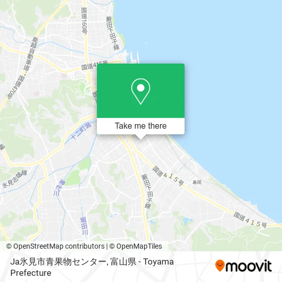 Ja氷見市青果物センター map