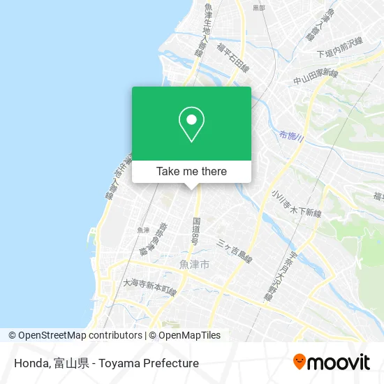 Honda map