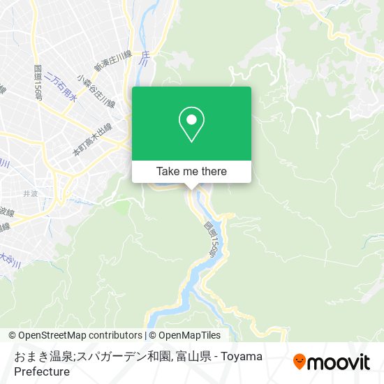 おまき温泉;スパガーデン和園 map