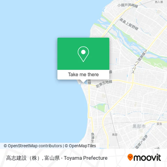 高志建設（株） map