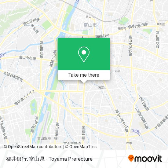 福井銀行 map