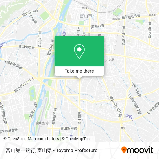 富山第一銀行 map