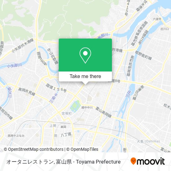 オータニレストラン map