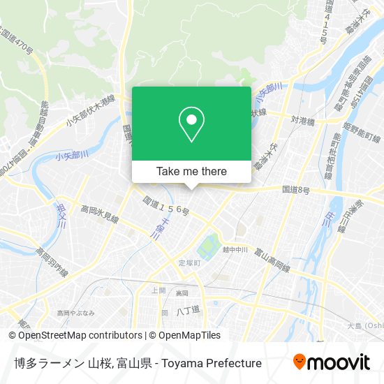 博多ラーメン 山桜 map