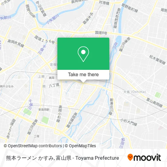 熊本ラーメン かすみ map