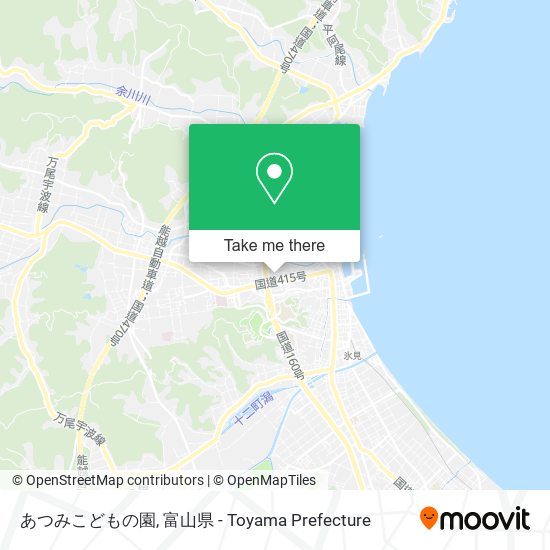 あつみこどもの園 map