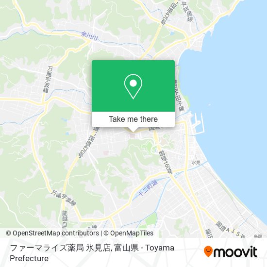 ファーマライズ薬局 氷見店 map