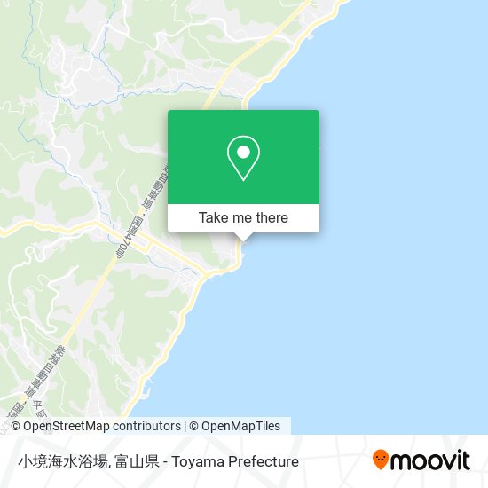 小境海水浴場 map