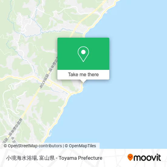 小境海水浴場 map