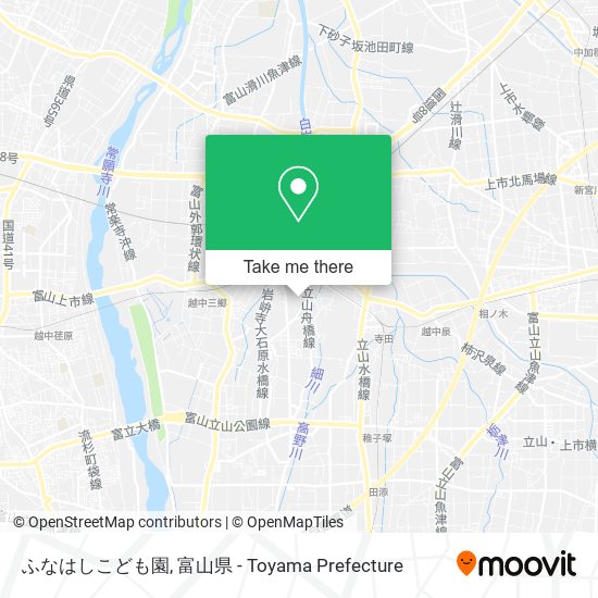 ふなはしこども園 map