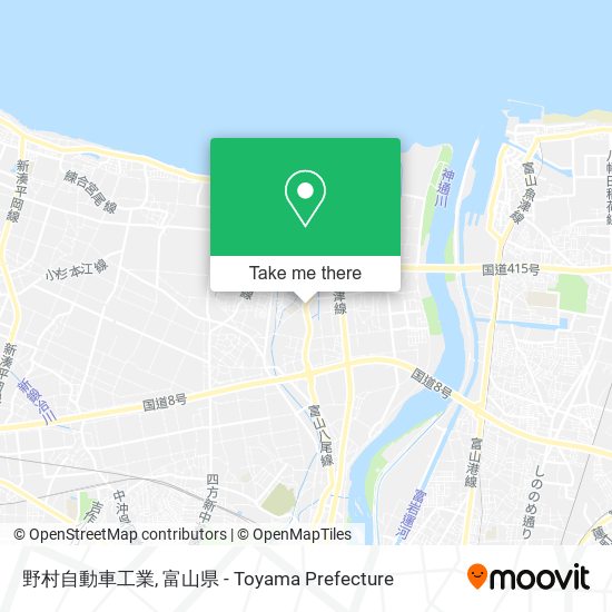 野村自動車工業 map