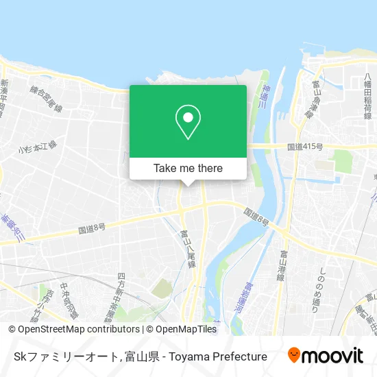 Skファミリーオート map