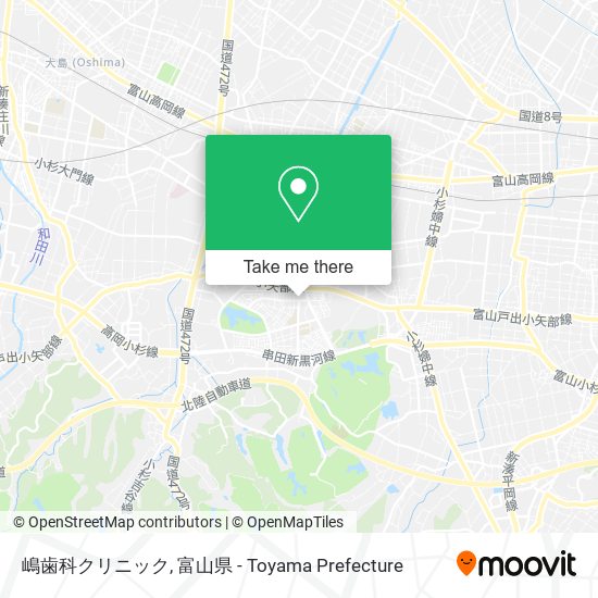 嶋歯科クリニック map