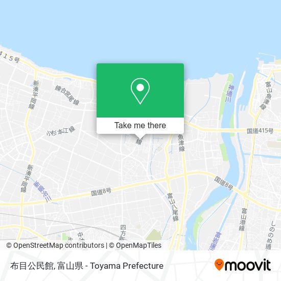 布目公民館 map