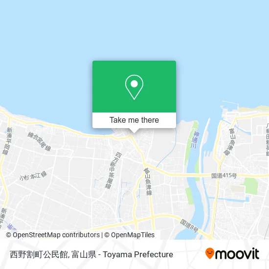 西野割町公民館 map