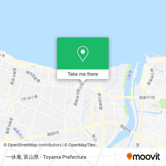 一休庵 map