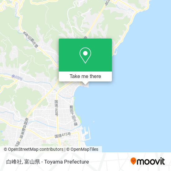 白峰社 map