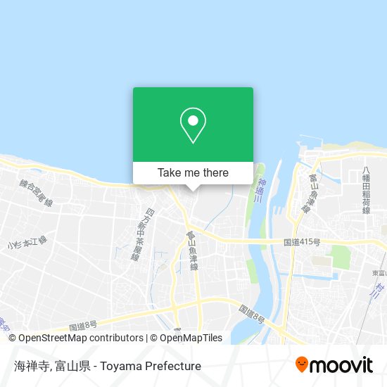 海禅寺 map