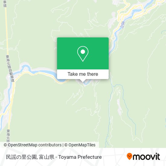 民謡の里公園 map
