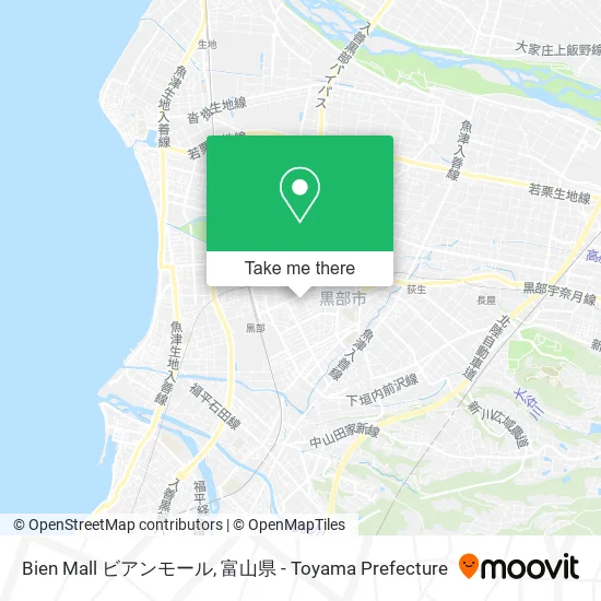 Bien Mall ビアンモール map