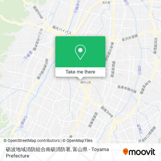 砺波地域消防組合南砺消防署 map